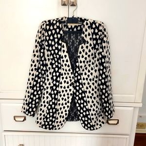 SUPER STYLISH BLAZER 👌 🤩Rare 🖤🖤💥💯made in Turkey 🇹🇷 😀Polka dot 😎